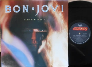 Bon Jovi ORIG OZ LP 7800° Fahrenheit VG+ '85 Mercury 824509-1 Hard rock Metal - Foto 1 di 1