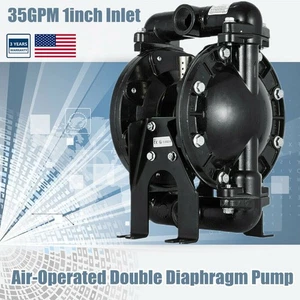 QBY4-25L Pompa a membrana doppia ad aria 1" ingresso e uscita 120 PSI 35 GPM HOT - Foto 1 di 10