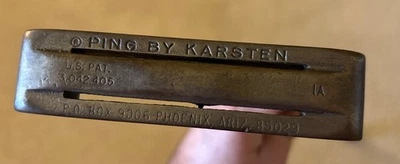 ~Vintage~Putter PING 1A~Eje y empuñadura desplazados originales~1-A Karsten~35,5”~85029 Foto 1 de 4