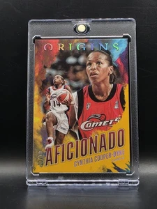 2023 Panini Origins Cynthia Cooper-Dyke Aficionado Gold 10/10 - Comets - Picture 1 of 2