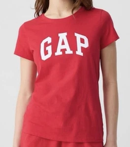 Neu GAP Damen T-Shirt rot mit weißem Logo Gr. M - Bild 1 von 9