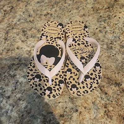 Toddler Sz 9C Havaianas Minnie Mouse Flip Flops  - Image 1 of 4