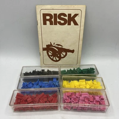 Vintage 1975 Risk Board Game Replacement Manual And Extra Pieces - Image 1 of 4