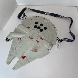 Disney Parks Star Wars Galaxy's Edge Millenium Falcon Popcorn Bucket with Strap - Picture 1 of 10