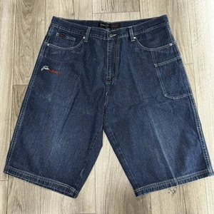 FUBU The Collection Jeansshorts Gr. W40 Hip Hop Skater Y2K Jorts - Bild 1 von 10