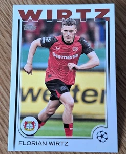 CARD TOPPS SOCCER 2024-25 FLORIAN WIRTZ BAYER LEVERKUSEN - Imagen 1 de 1