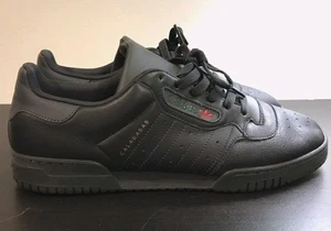 Adidas Yeezy Powerphase Calabasas Mens Shoes Size 8.5 Black - Picture 1 of 7