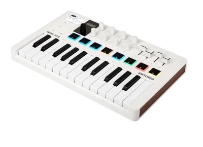 Controlador de teclado MIDI Arturia MiniLab 3 híbrido de 25 notas con cable USB MK3 Foto 1 de 4
