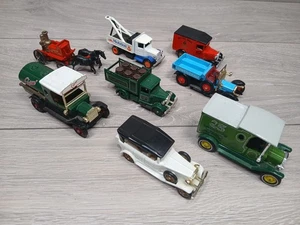 Matchbox MODELS OF YESTERYEAR Small Job Lot Of 8 Castrol Fire Lowenbrau Mobiloil - Picture 1 of 12