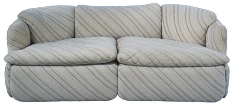 Alberto Rosselli Saporiti Italia Post Modern Confidential Lounge Sofa Couch MCM Cover