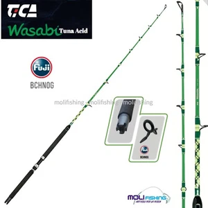 Canne À Pêche Drifting Au Thon Tica Wasabi Tuna Acid 6' Action 30 LBS Fuji Neuf - Photo 1/1