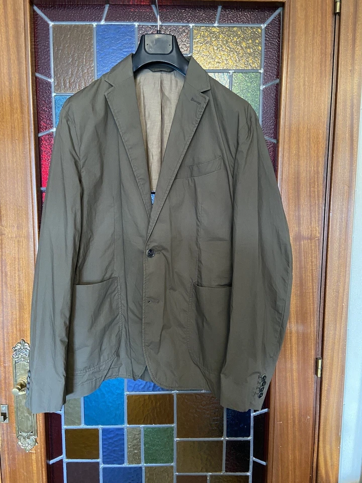 MANGO NUEVA T 54 ALGODON Blazer Chaqueta Muy Ligera - Imagen 1 de 4
