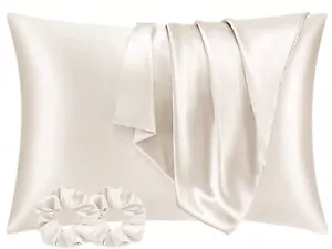 Silky Satin Pillowcases King Set of 2, Cooling, Anti-Frizz – Make Offer! - Picture 1 of 6