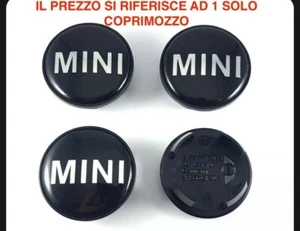 coprimozzo tappo ruota fregio mini cooper one sd countryman cerchi in lega 54mm. - Foto 1 di 7