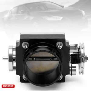 Colector de admisión de carrocería de acelerador de 80 mm para 3" de alto flujo para GM Ford Toyota BMW BENZ - Imagen 1 de 12