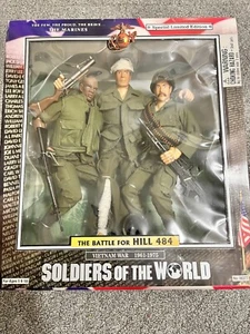 1998 Soldiers of the World Vietnam War: THE BATTLE FOR HILL 484 - NEW W BOX WEAR - Picture 1 of 6