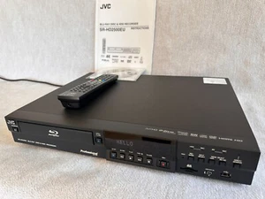 JVC SR-HD2500 EU professional Blu-Ray Disc & HDD Recorder with HD-SDI no2 *EU* - Picture 1 of 18