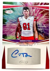 Connor O’ Toole 2025 SAGE Football AUTO #A-COT Seattle Seahawks - Picture 1 of 2