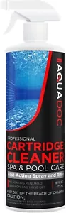 Pool Cartridge Filter Cleaner & Spa Filter Cleaner for Hot Tubs - Fast Acting Po - Picture 1 of 9