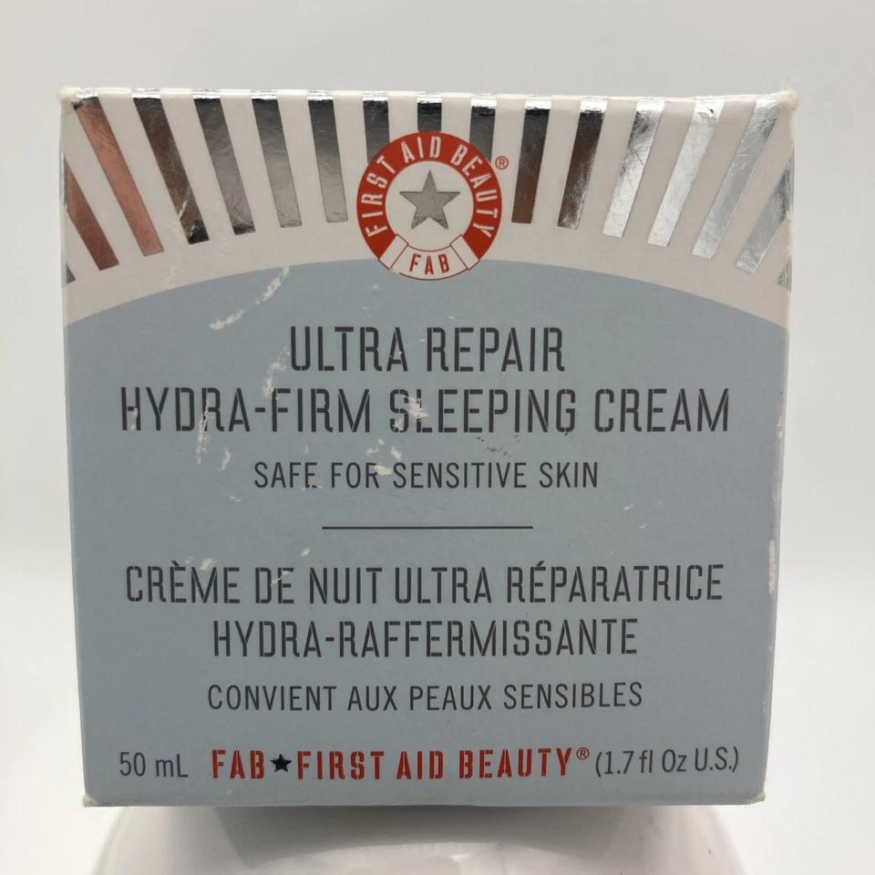 Crema para dormir First Aid Beauty Ultra Repair Hydra-Firm 1,7 fl oz nueva piel nocturna Foto 1 de 1
