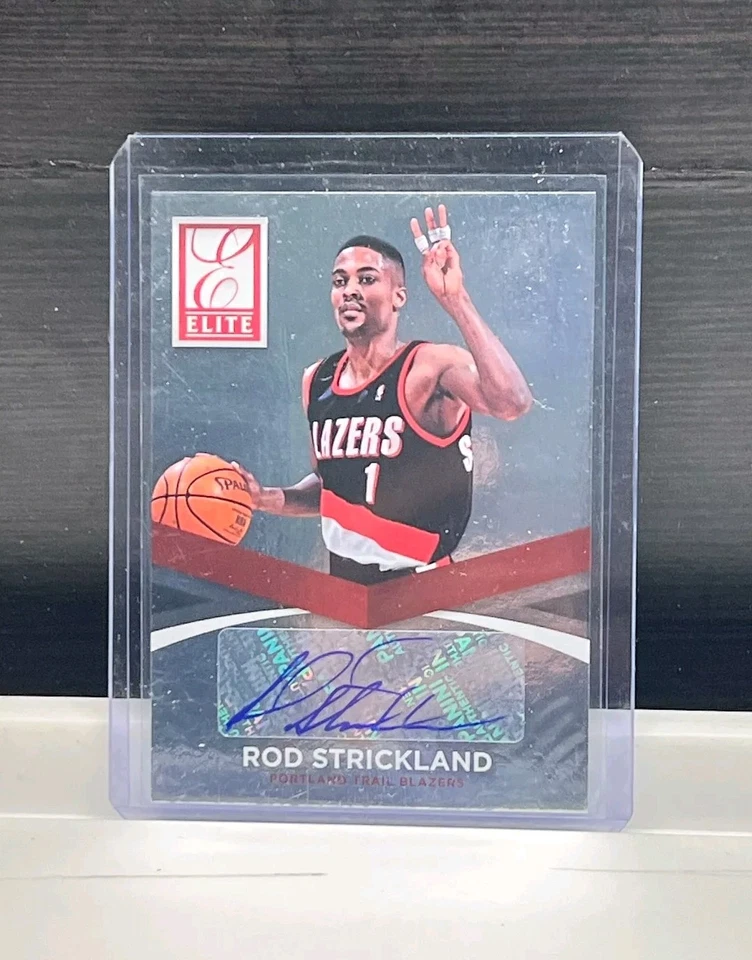 ROD STRICKLAND 2014-15 ELITE STATUS AUTO  *PORTLAND TRAIL BLAZERS* - Image 1 of 1