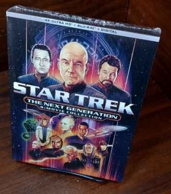 Star Trek the Next Generation:Movie Collection (4K/Blu-ray)NEW (Sealed)-Free S&H - Image 1 of 4