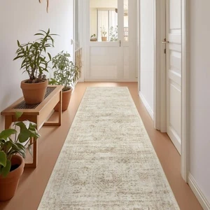 Sunflower Kitchen Runner Rug, 2x8 Rug Runners for Hallways Non Slip Washable ... - Picture 1 of 7