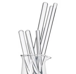 Essential 10pc Borosilicate Glass Stirring Rod Set for Chemistry Lab Supply au - Picture 1 of 7