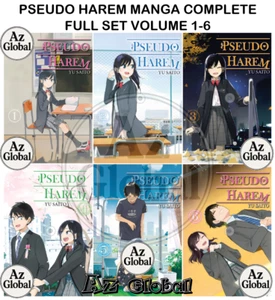PSEUDO HAREM MANGA KOMPLETT FULL SET BAND 1-6 DHL EXPEDITED - Bild 1 von 7