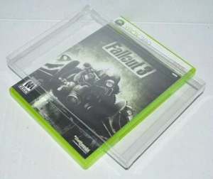 25 Game Clear Plastic Protective Cases Sleeves Display For Microsoft Xbox 360 - Picture 1 of 7