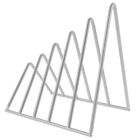 Triangle Iron Book Rack File Organizer Magazine Holder-DI