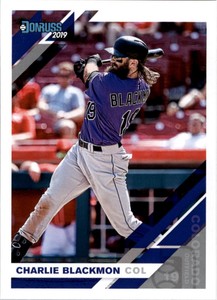 2019 Donruss Baseball #131 Charlie Blackmon 