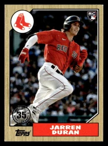 2022 Topps #T87-5 Jarren Duran RC - Picture 1 of 2