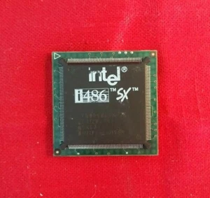✅ Procesador Intel 486SX-25 SX673 Raro De Colección CPU KU80486SX-25 Buen Funcionamiento  - Imagen 1 de 2