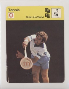 1977-79 Sportscasters Series 27 Geneva C Brian Gottfried #27-12