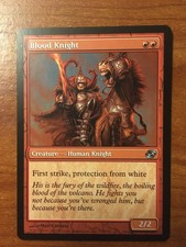 1x MTG Blood Knight Uncommon Red Planar Chaos Creature (LP) $