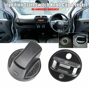 For Lancer 08-17 Outlander 07-13 Keyless Ignition Start Switch Knob Cap &Insert - Picture 1 of 18
