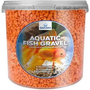 Sakana Orange Fluorescent Fish Gravel - Colourful Aquarium Tank Neon Stones - Picture 1 of 20