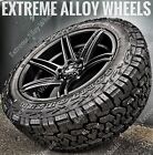 Alloy Wheels 20" Toyota 4 Runner Land Cruiser Hi Lux + All Terrain Tyre Black