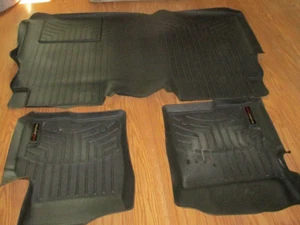WeatherTech 2015-2020 Ford F150 Extended Cab Floor Mats Liners 1st & 2nd Row GUC - Picture 1 of 10
