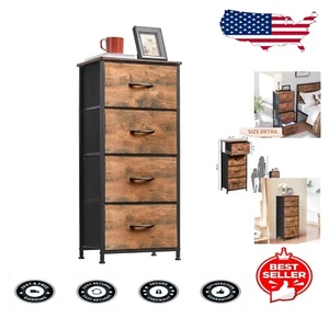 Versatile Tall Chest of Drawers with Eco-Friendly Material and Easy Assembly - Picture 1 of 10