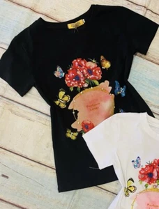 Vinizbena  Women’s T-Shirt size L Color Black New - Picture 1 of 8