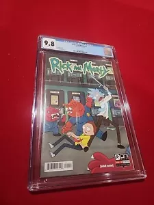 Rick and Morty #1 - CGC 9.8 - First Print - HTF - White Pages Oni Press 4/15 - Picture 1 of 12