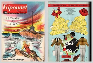 FRIPOUNET 1964 N°  44 29/10/1964  costume poupée L'ESPAGNE - Imagen 1 de 1