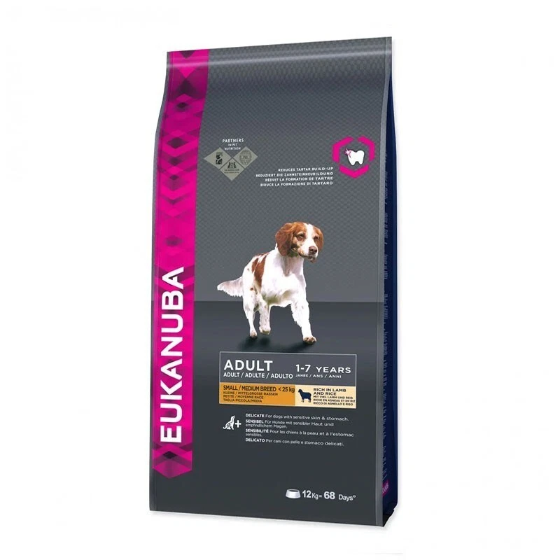 8710255121215 Eukanuba Small & Medium Lamb Rice  12 kg EUKANUBA - Bild 1 von 1