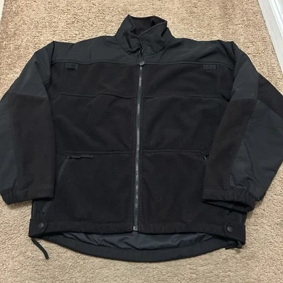 5.11 Tactical Patrol Zip Fleece Softshell Parka Liner Casual Jacket Mens Small - Image 1 of 4