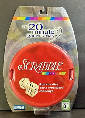 Scrabble Express 20 Minute Game Break Travel Size Hasbro Parker Brothers New NIP - Image 1 of 2