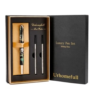 24K Gold Luxury Rollerball Pens for Men Women, Smooth Writing Premium Office ... - Picture 1 of 8