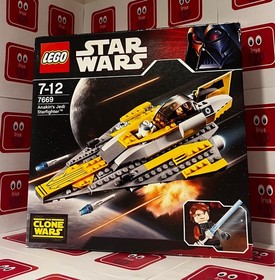 Lego 7669 - Star Wars- Anakin&rsquo;s Jedi Starfighter - New Sealed