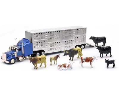 New-Ray 1:43 Livestock Playset BLUE - Image 1 of 4